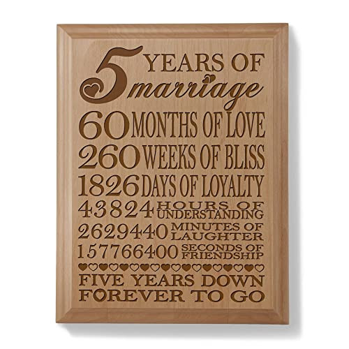 5Th Anniversary Gift Ideas For Couple
 5 Year Wedding Anniversary Amazon