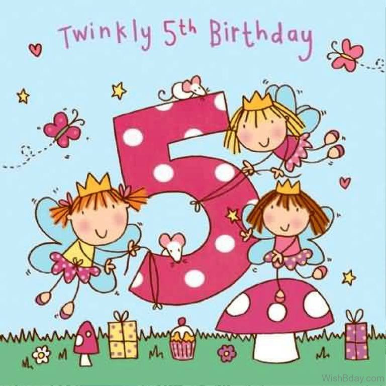 5th Birthday Wishes
 52 5th Birthday Wishes