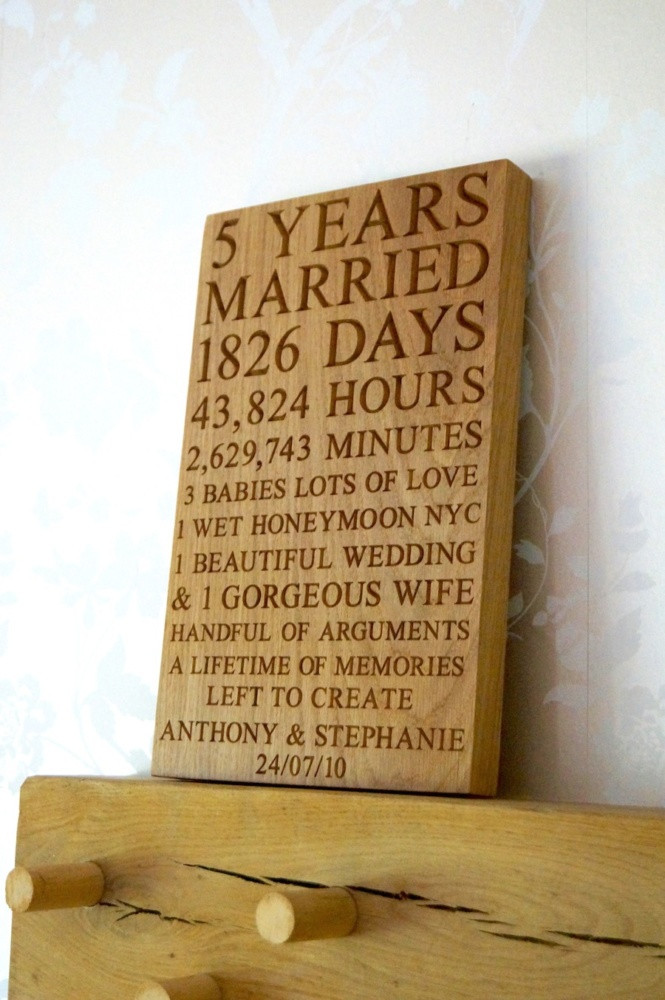 5Th Year Anniversary Gift Ideas
 5th Wedding Anniversary Gift Ideas for Him