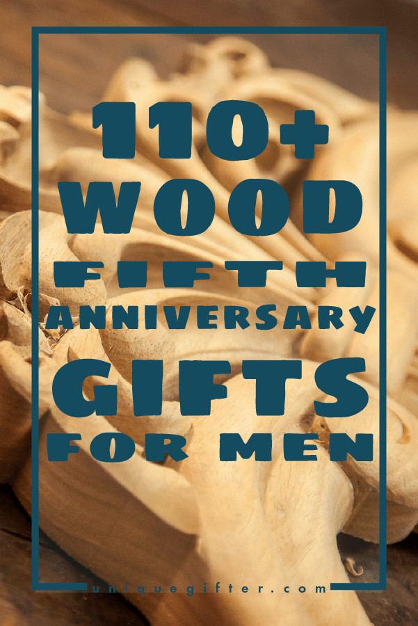 5Th Year Anniversary Gift Ideas
 110 Wooden 5th Anniversary Gifts for Men Unique Gifter