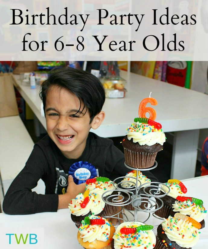 6 Year Old Birthday Party
 5 Birthday Party Ideas for Your 6 8 Year Olds The Write