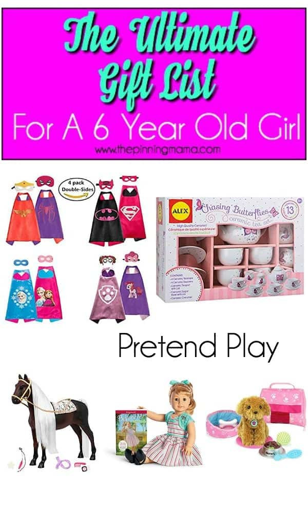6 Year Old Girl Birthday Gift Ideas
 The Ultimate Gift List for a 6 year old Girl • The Pinning