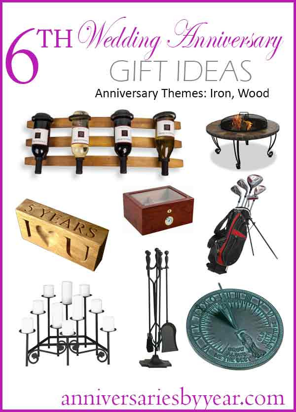 6 Years Anniversary Gift Ideas
 6th Year Anniversary 6th Anniversary Gifts