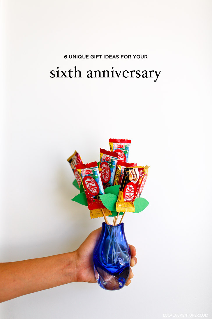 6 Years Anniversary Gift Ideas
 6 Unique 6th Year Anniversary Gift Ideas Iron Sweets and