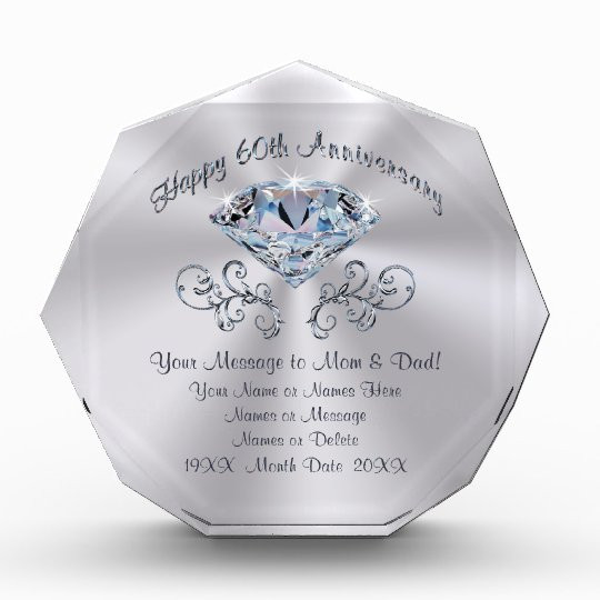 60 Wedding Anniversary Gift Ideas
 60th Anniversary Gifts on Zazzle