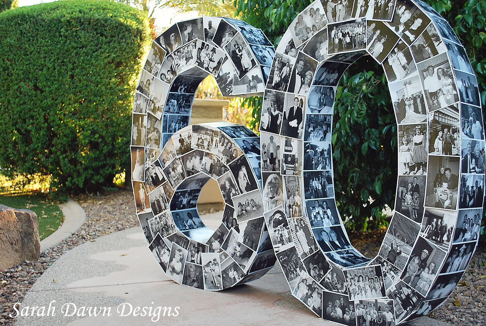 60 Year Old Birthday Party Ideas
 Sarah Dawn Designs Happy 60th Birthday and the Numbers