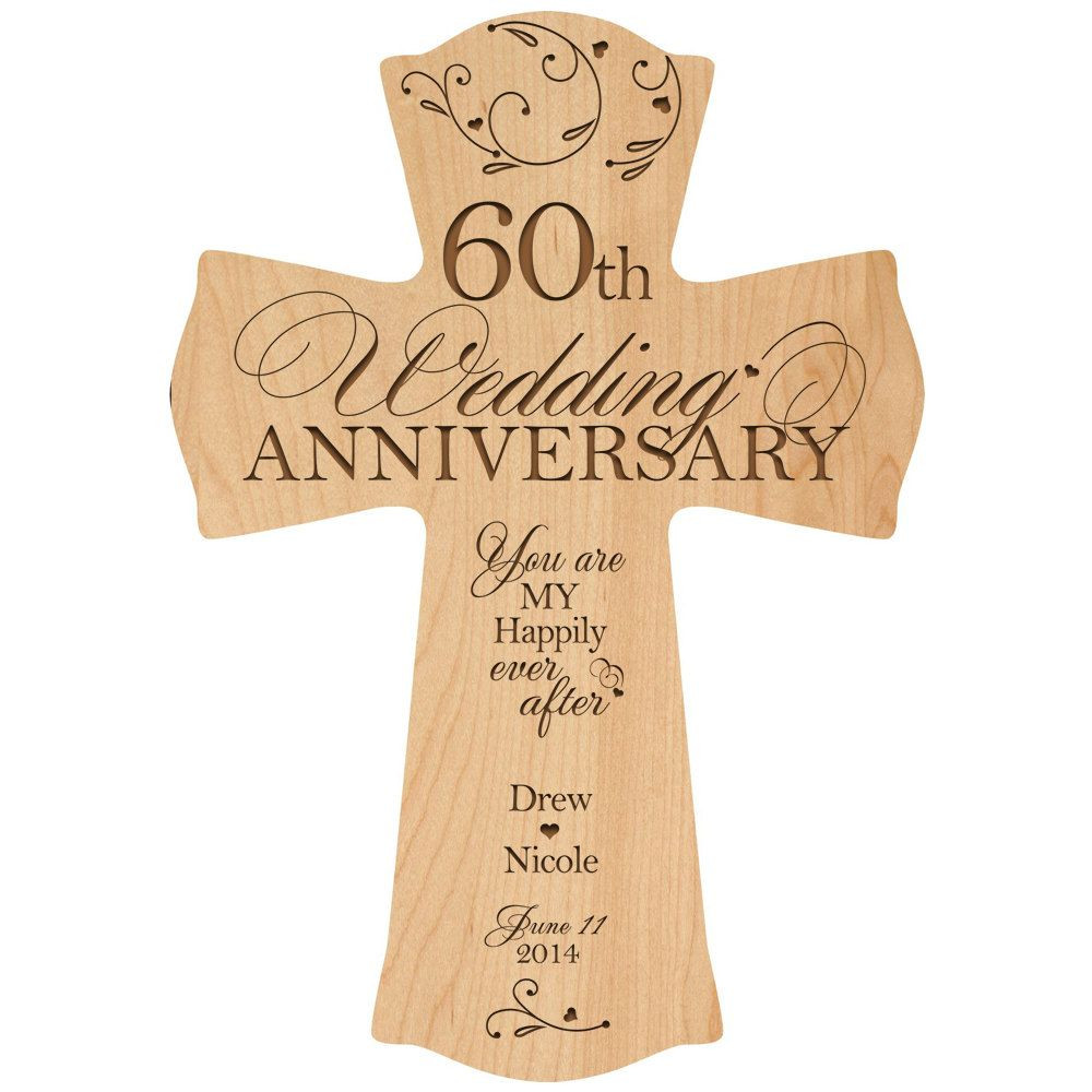60Th Wedding Anniversary Gift Ideas For Grandparents
 Personalized 60th wedding anniversary 60th anniversary