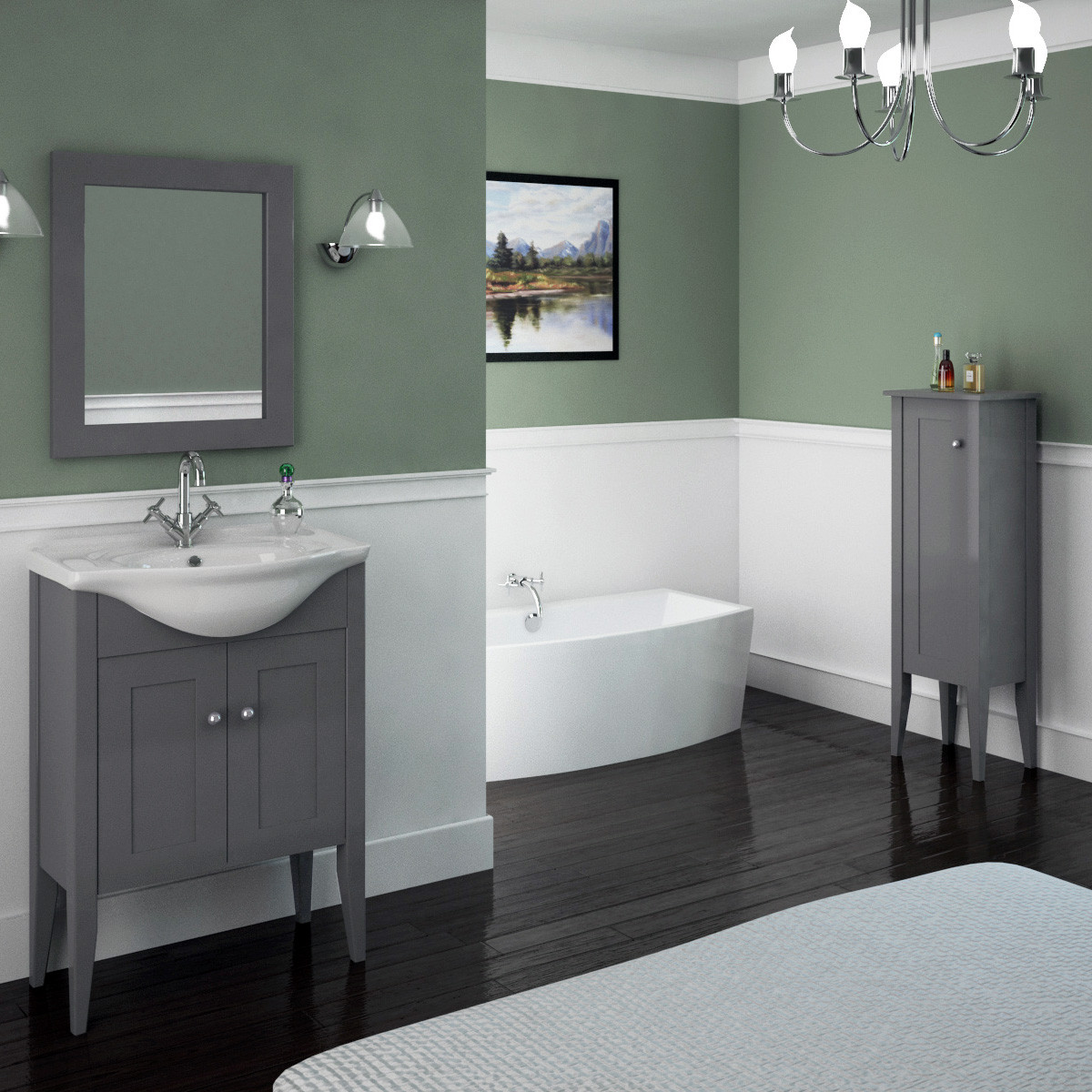 65 Bathroom Vanity
 Insolito Carolla 65 Bathroom Vanity Unit And Basin Buy