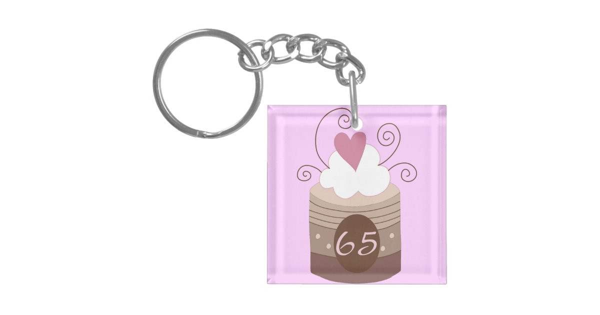 65Th Birthday Gift Ideas For Her
 65th Birthday Gift Ideas For Her Keychain