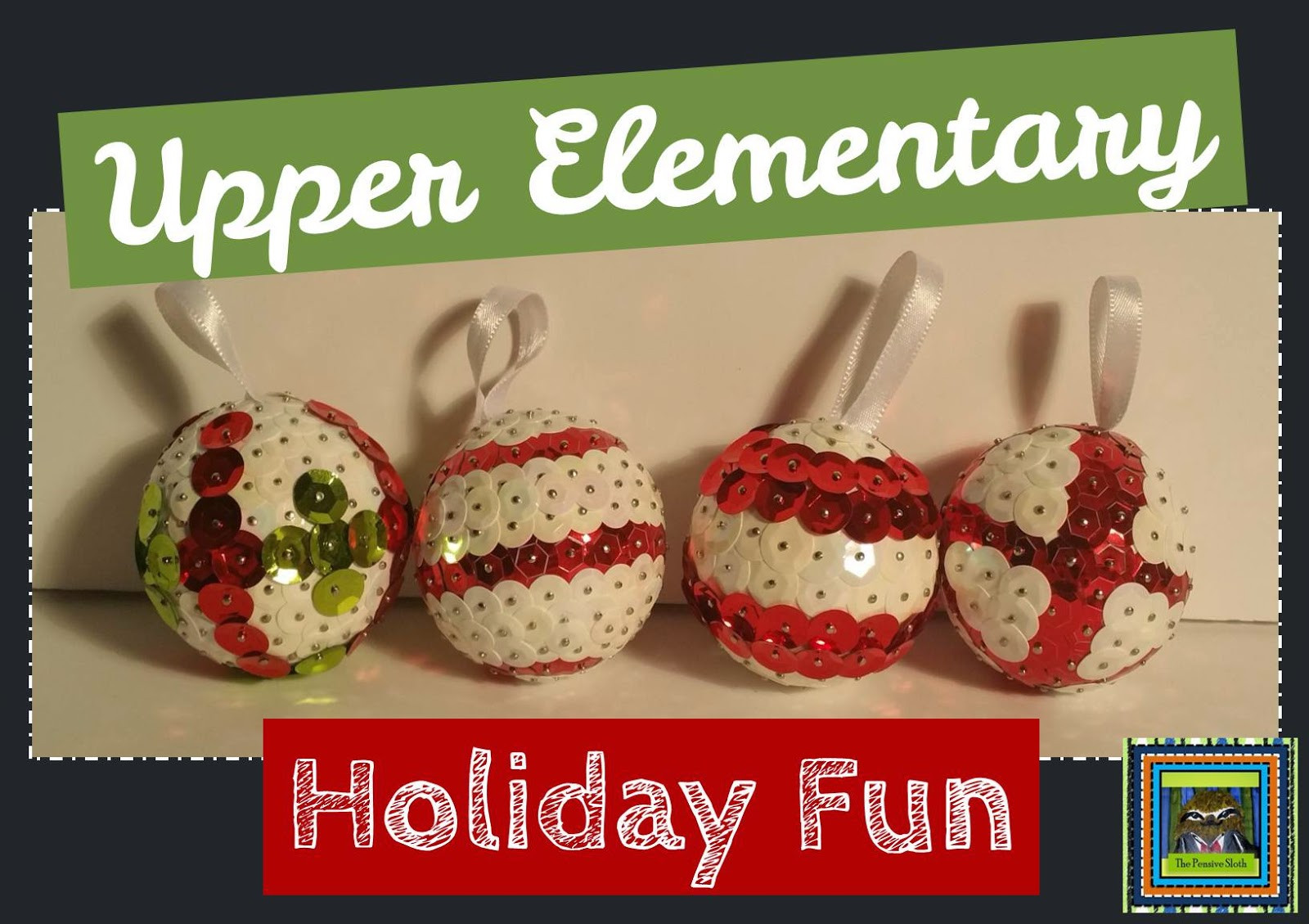 6Th Grade Christmas Party Ideas
 Lesson Deli Upper Elementary Holiday Fun Sequin Ornament