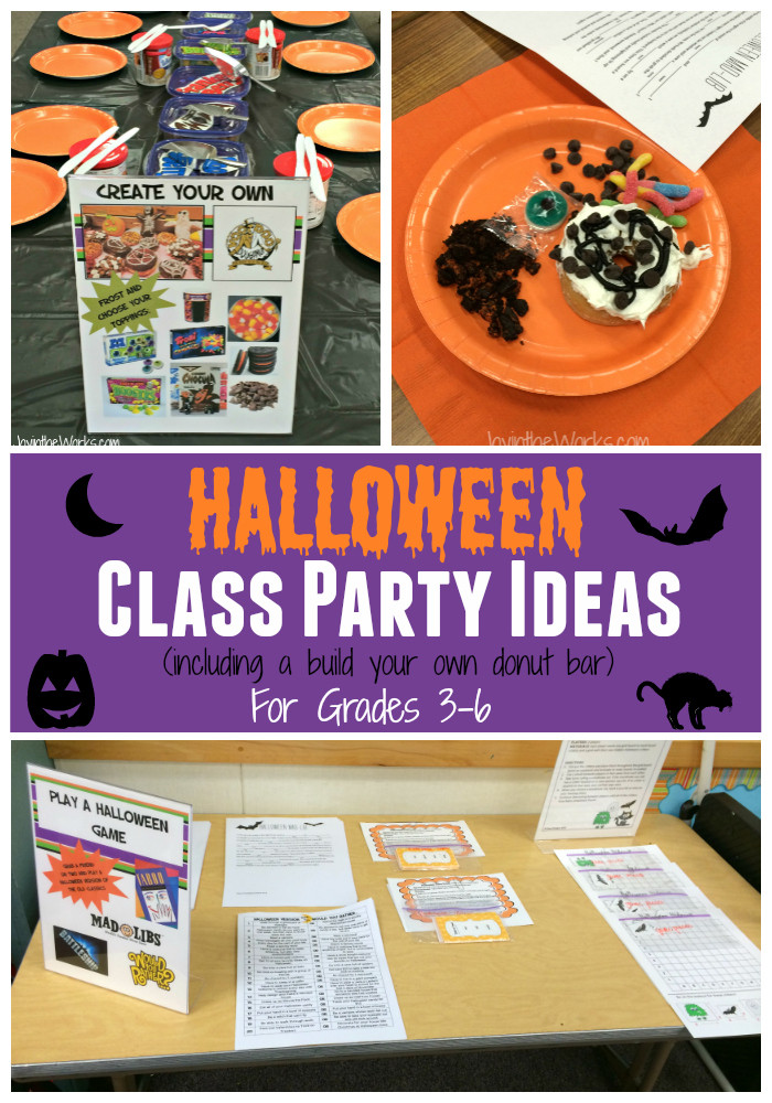 6Th Grade Christmas Party Ideas
 Halloween Class Party Ideas for Grades 3 6 Joy in the Works