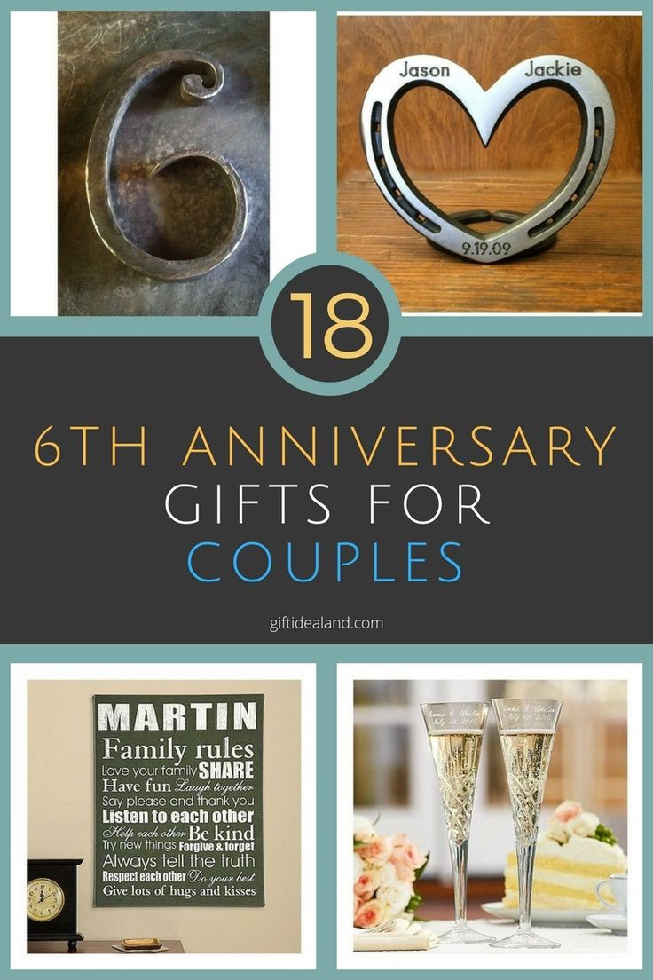 6Th Wedding Anniversary Gift Ideas For Him
 The 25 best 6th anniversary ts ideas on Pinterest