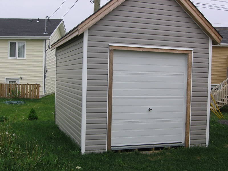 6X7 Garage Door
 Sheds