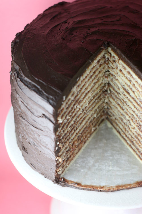 7 Layers Chocolate Cake
 Divine Meals and Musings Multi Layer Chocolate Cake