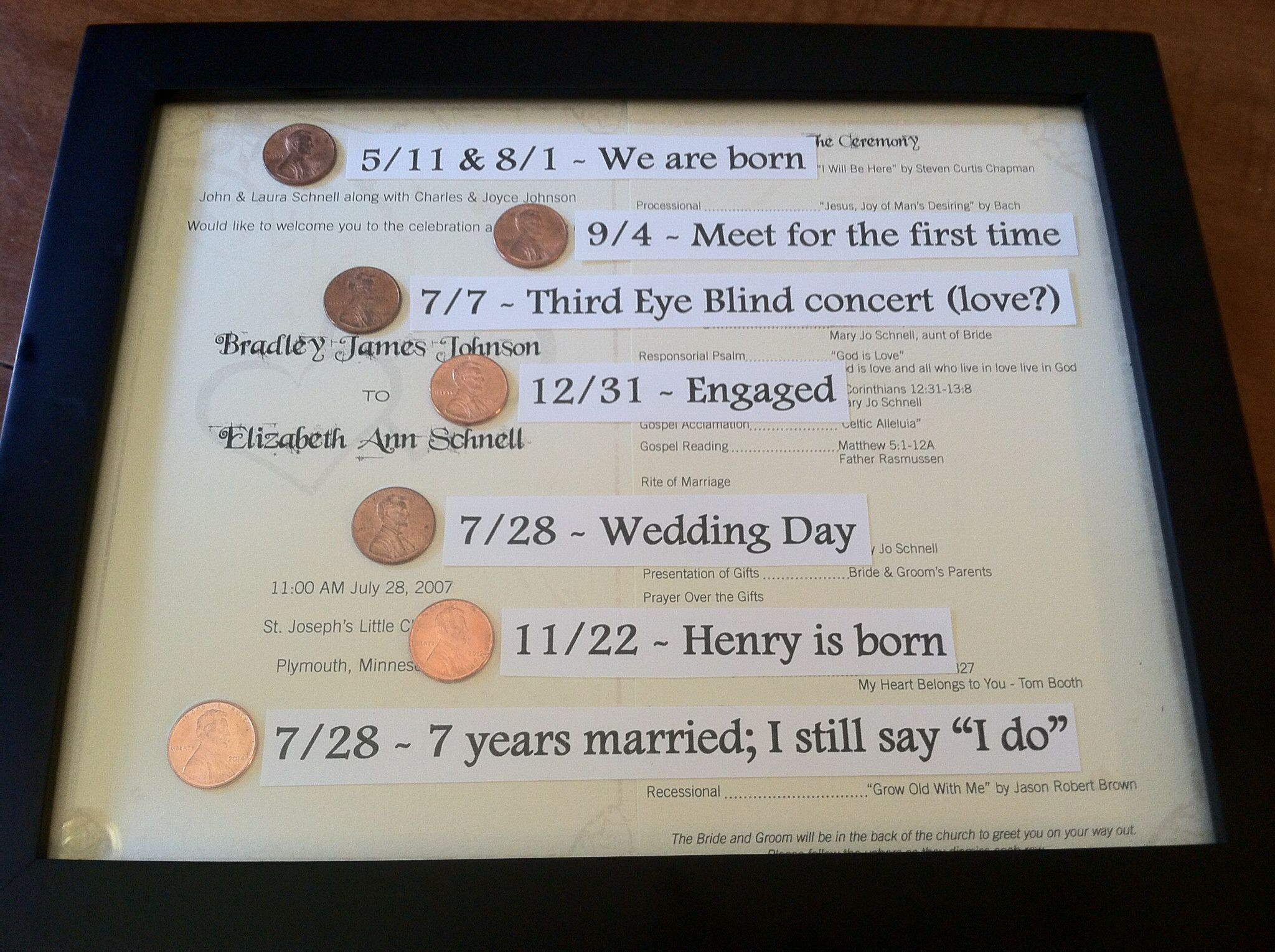 7 Year Anniversary Copper Gift Ideas
 7 year wedding anniversary t to my husband 7 years is