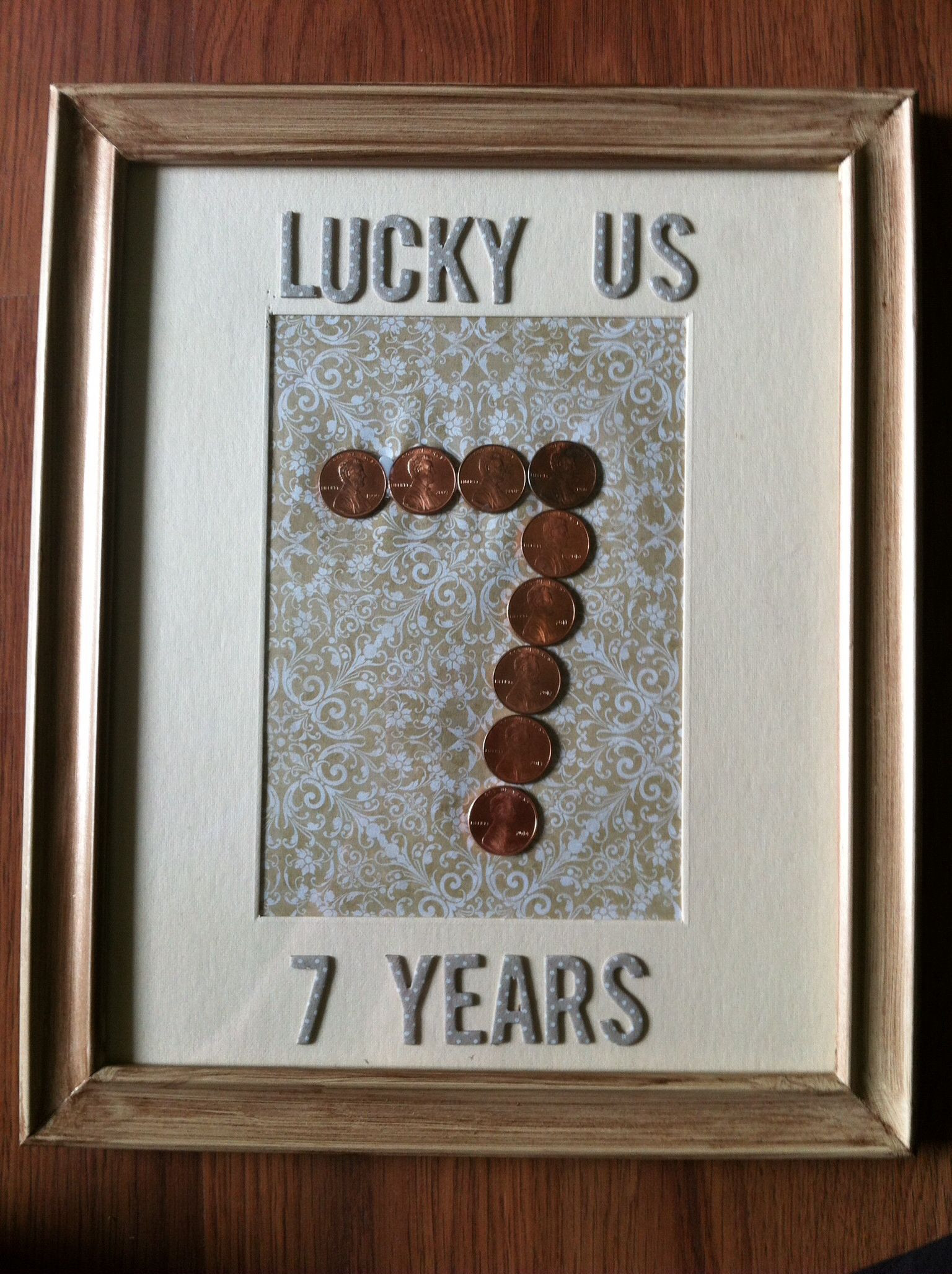 7 Year Anniversary Traditional Gift Ideas
 7 year anniversary the "copper" year A penny for every