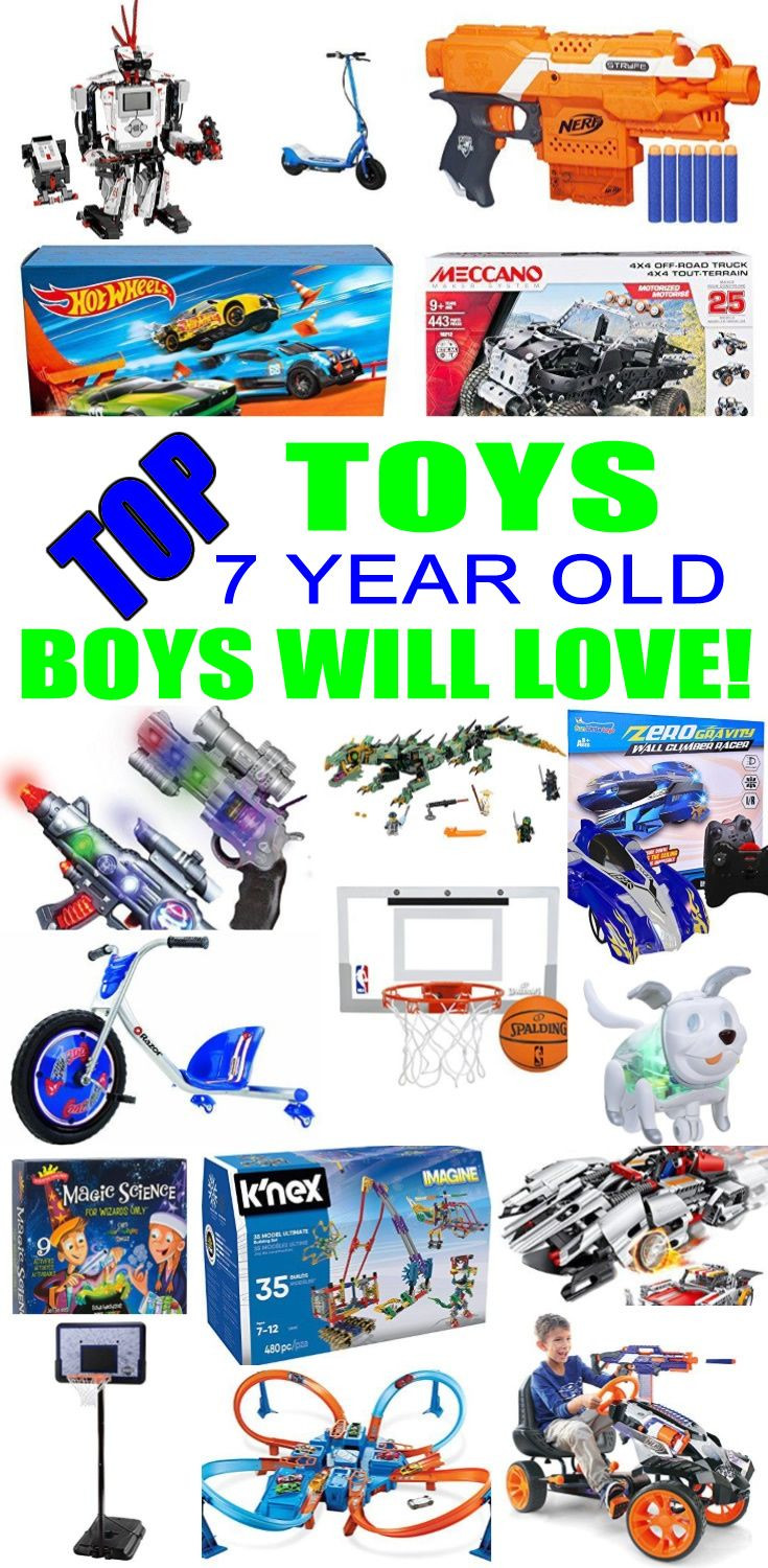 7 Year Old Boy Birthday Gift Ideas
 Best Toys for 7 Year Old Boys
