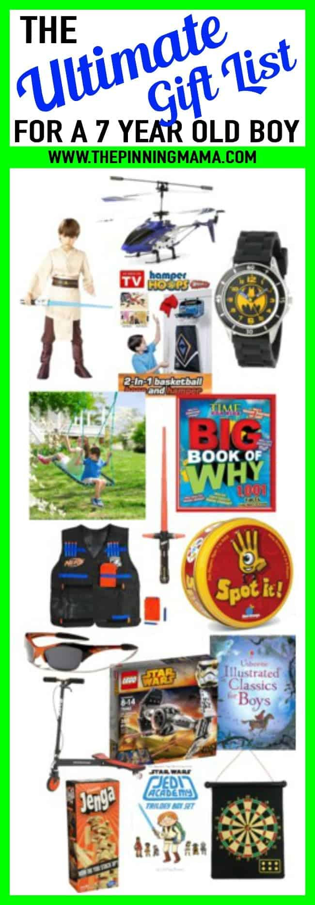 7 Yr Old Boy Birthday Gift Ideas
 BEST Gift Ideas for a 7 Year Old Boy • The Pinning Mama