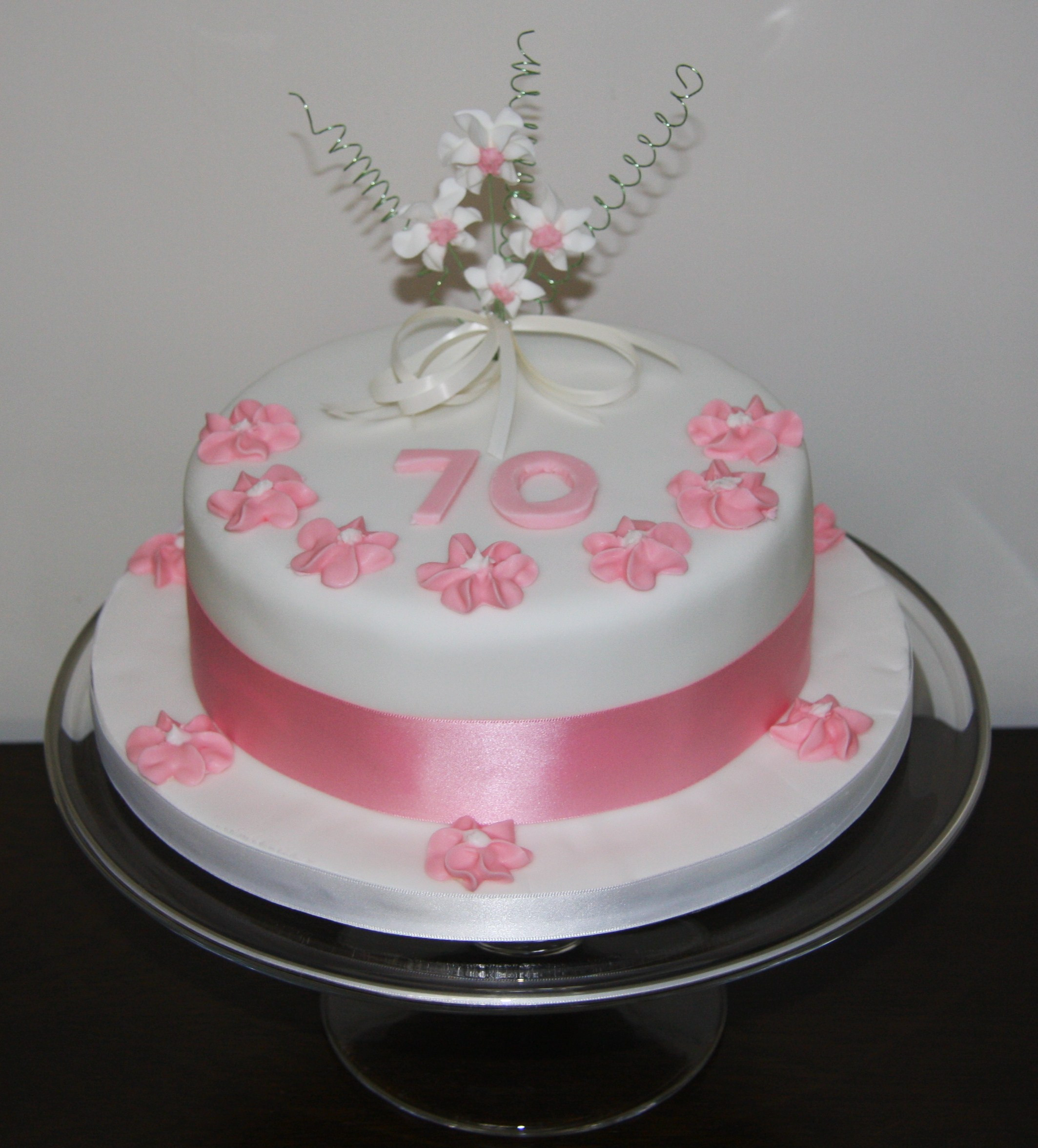70 Birthday Cakes
 Say it with Cake – 70th Birthday Cake – lovinghomemade