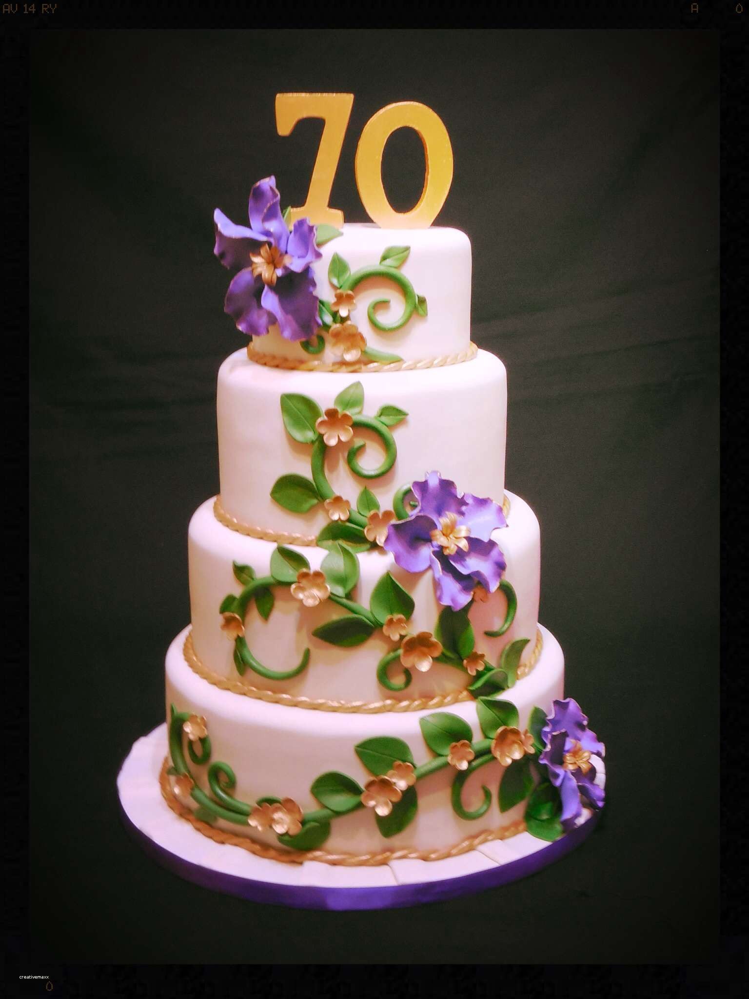 70th Birthday Cake Ideas
 Awesome 70th Birthday Party Ideas for Her Creative Maxx