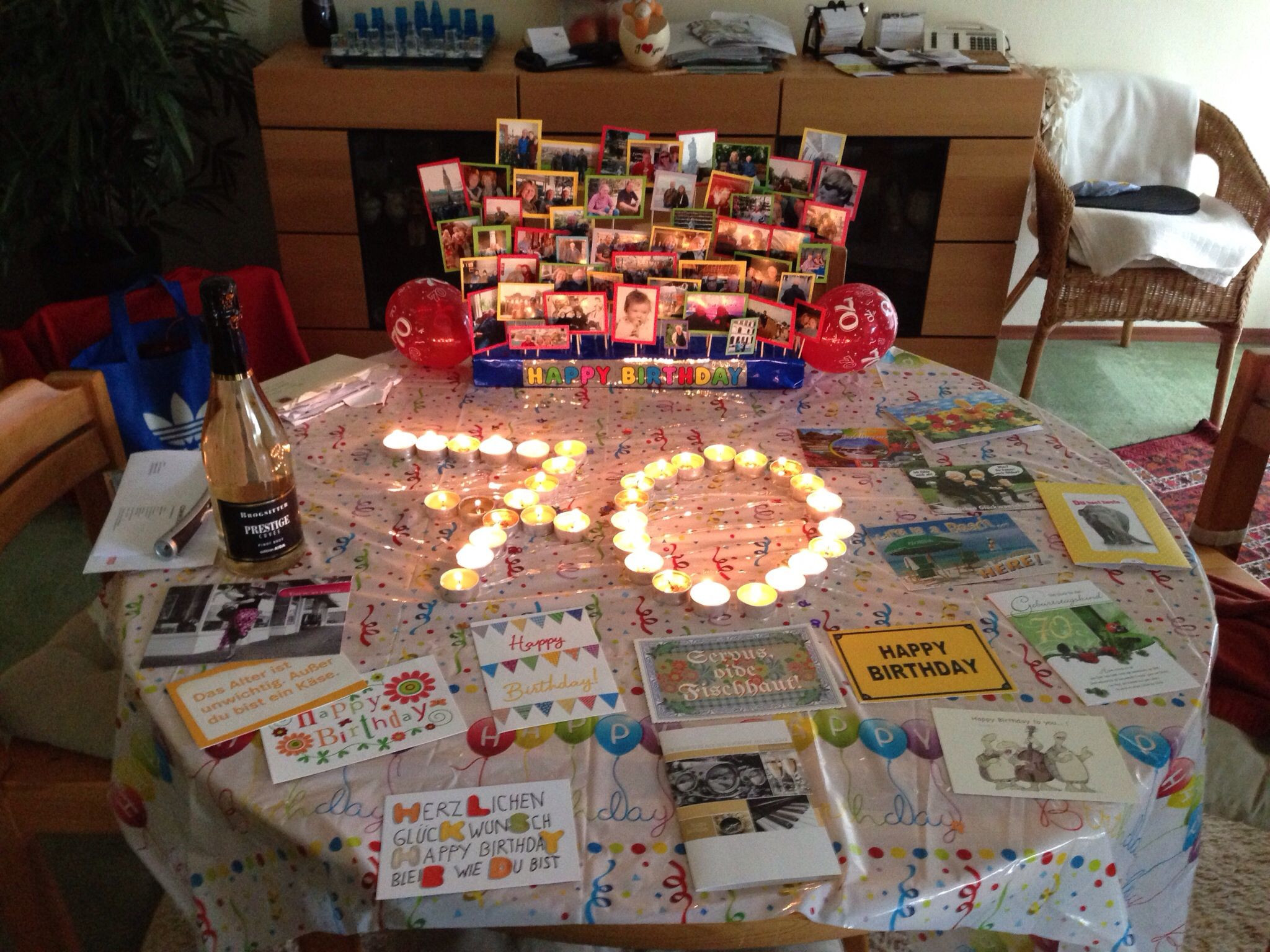 70Th Birthday Party Ideas For Dad
 70th birthday decoration Dad s 70th Pinterest