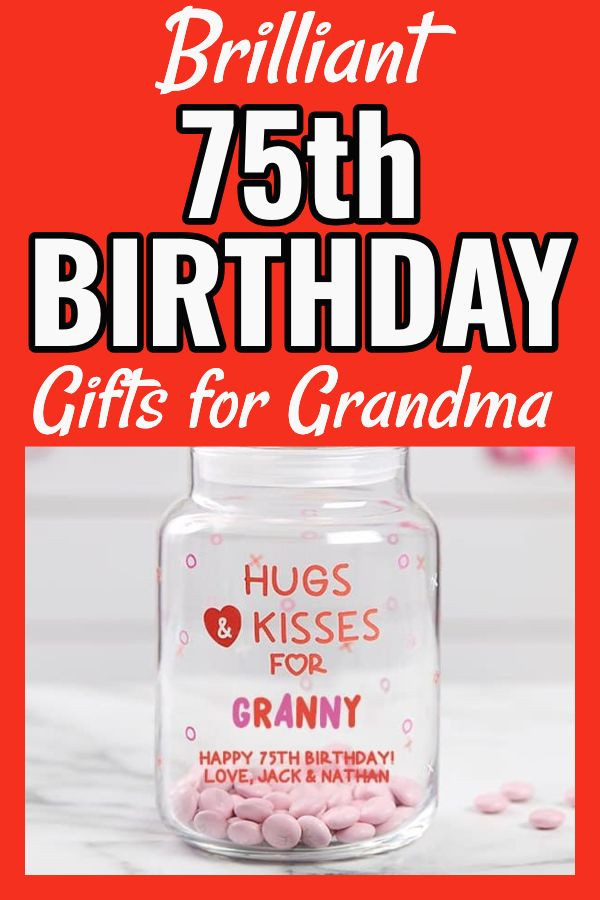 75Th Birthday Gift Ideas For Grandma
 75th Birthday Gift Ideas for Grandma Best Gifts for a 75