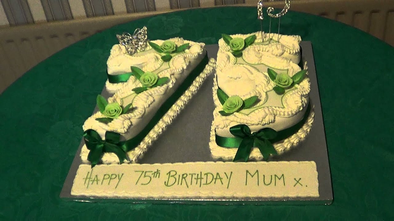 75Th Birthday Gift Ideas For Grandma
 1 10 11 2012 LAURA S GRANDMOTHER S 75TH BIRTHDAY CAKE