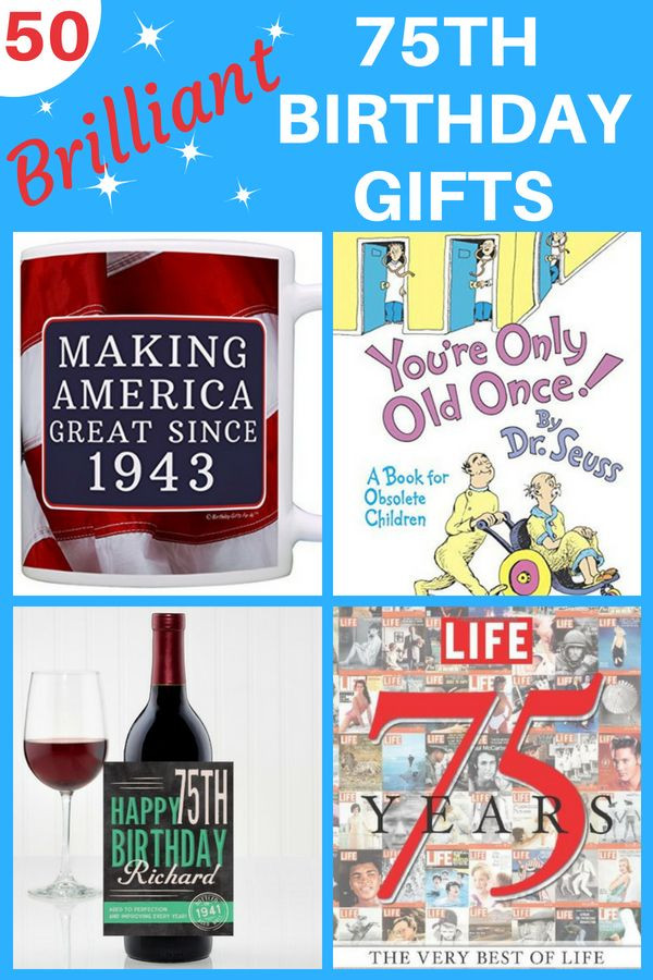 75Th Birthday Gift Ideas For Grandma
 Top 75th Birthday Gifts 50 Best Gift Ideas for Anyone
