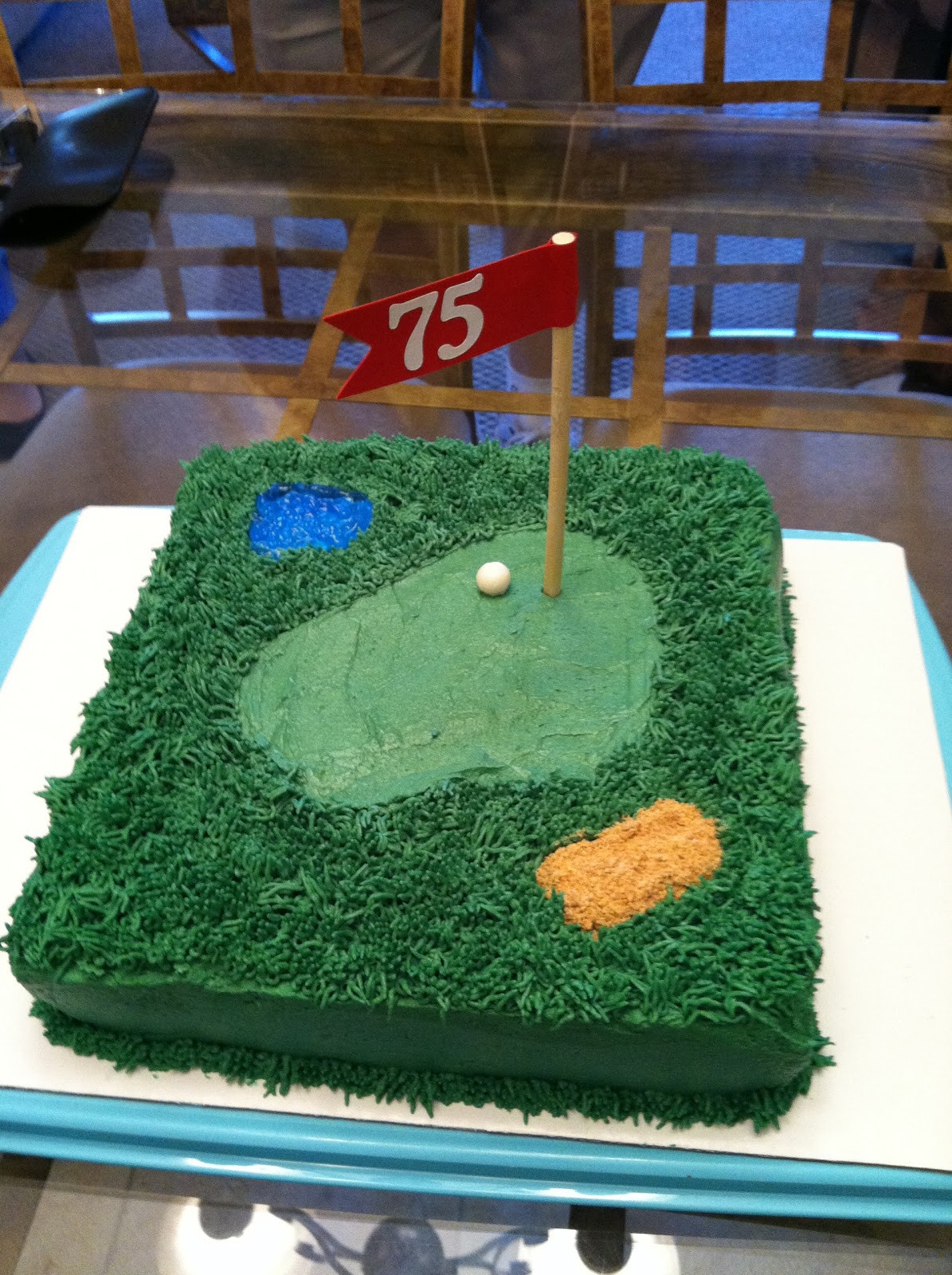 75Th Birthday Party Ideas For Dad
 The Weekly Sweet Experiment Dad s 75th Golf Birthday Cake