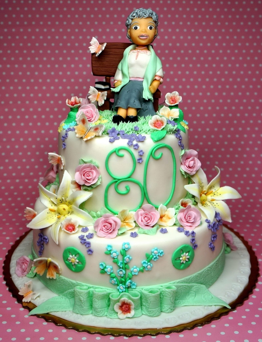 80 Birthday Cake
 80Th Birthday Cake CakeCentral
