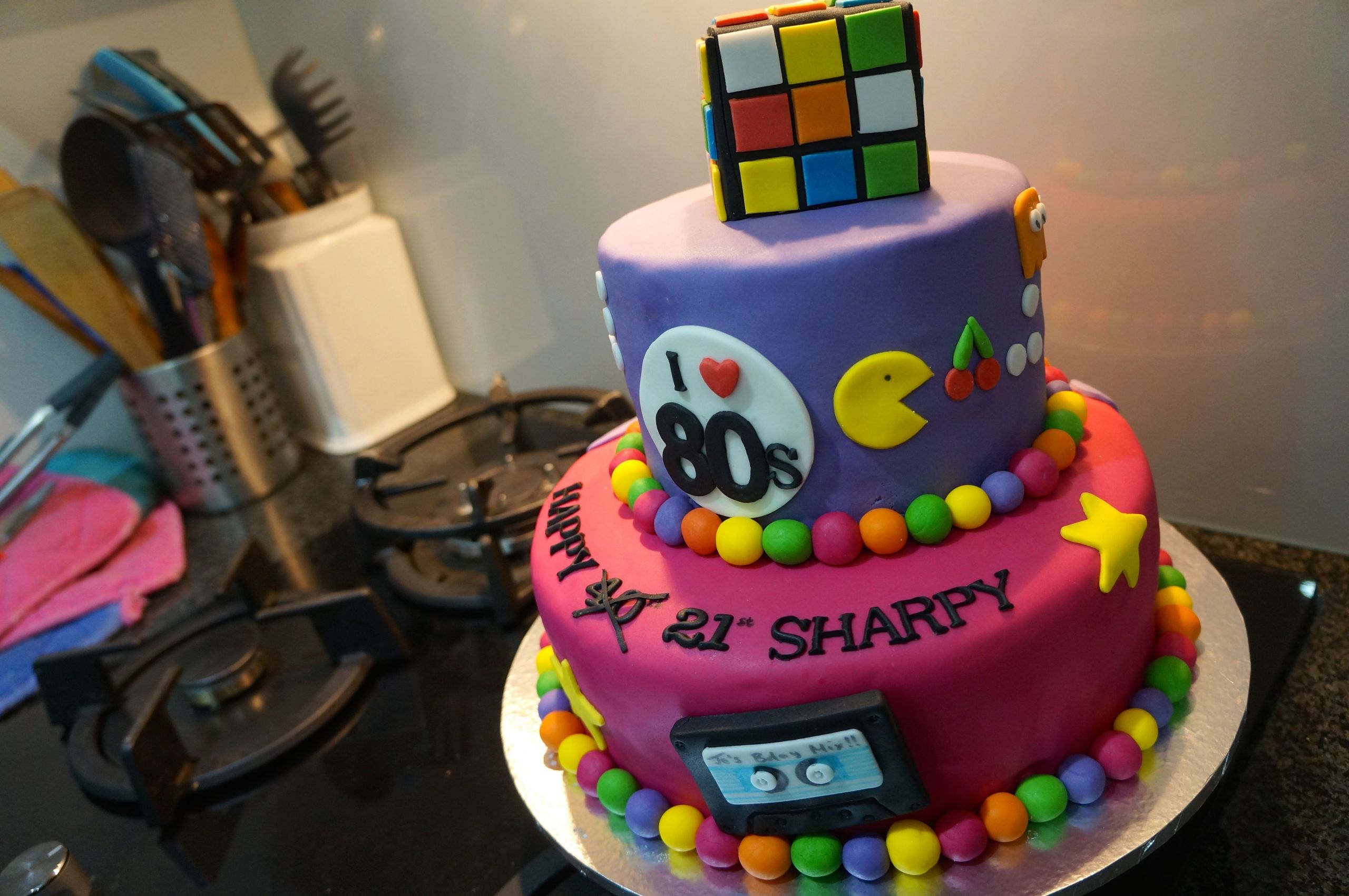 80s Birthday Cake
 Retro I