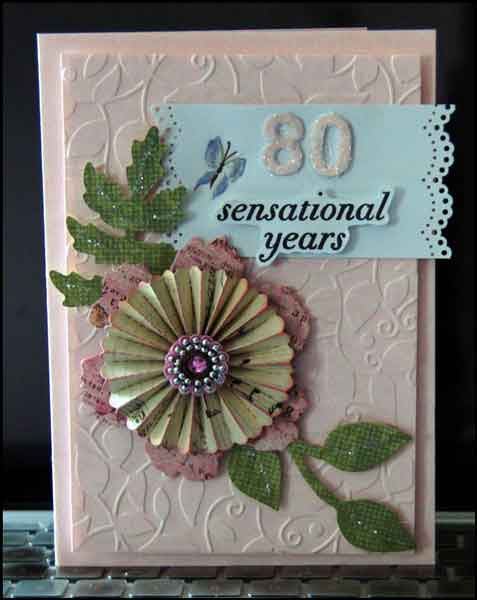 80Th Birthday Gift Ideas For Mom
 Altered Scrapbooking Mom s 80th Birthday Card