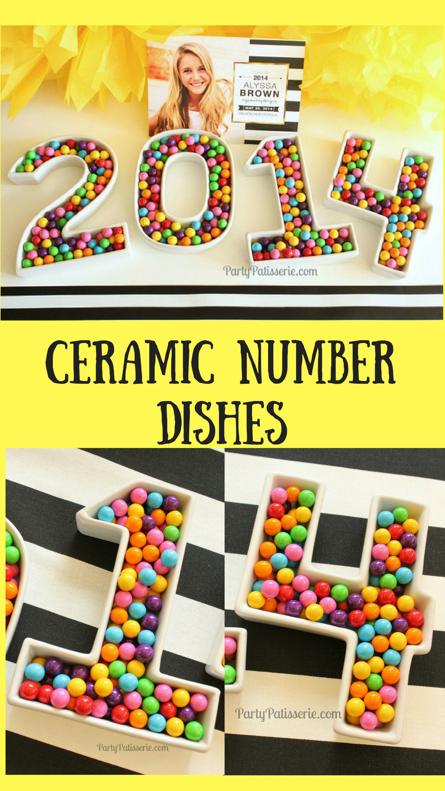 8Th Grade Graduation Gift Ideas For Him
 Adorable These ceramic number dishes would be perfect for