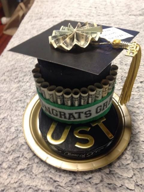 8Th Grade Graduation Gift Ideas For Niece
 Graduation Money Cake for my niece Class of 2017 UST