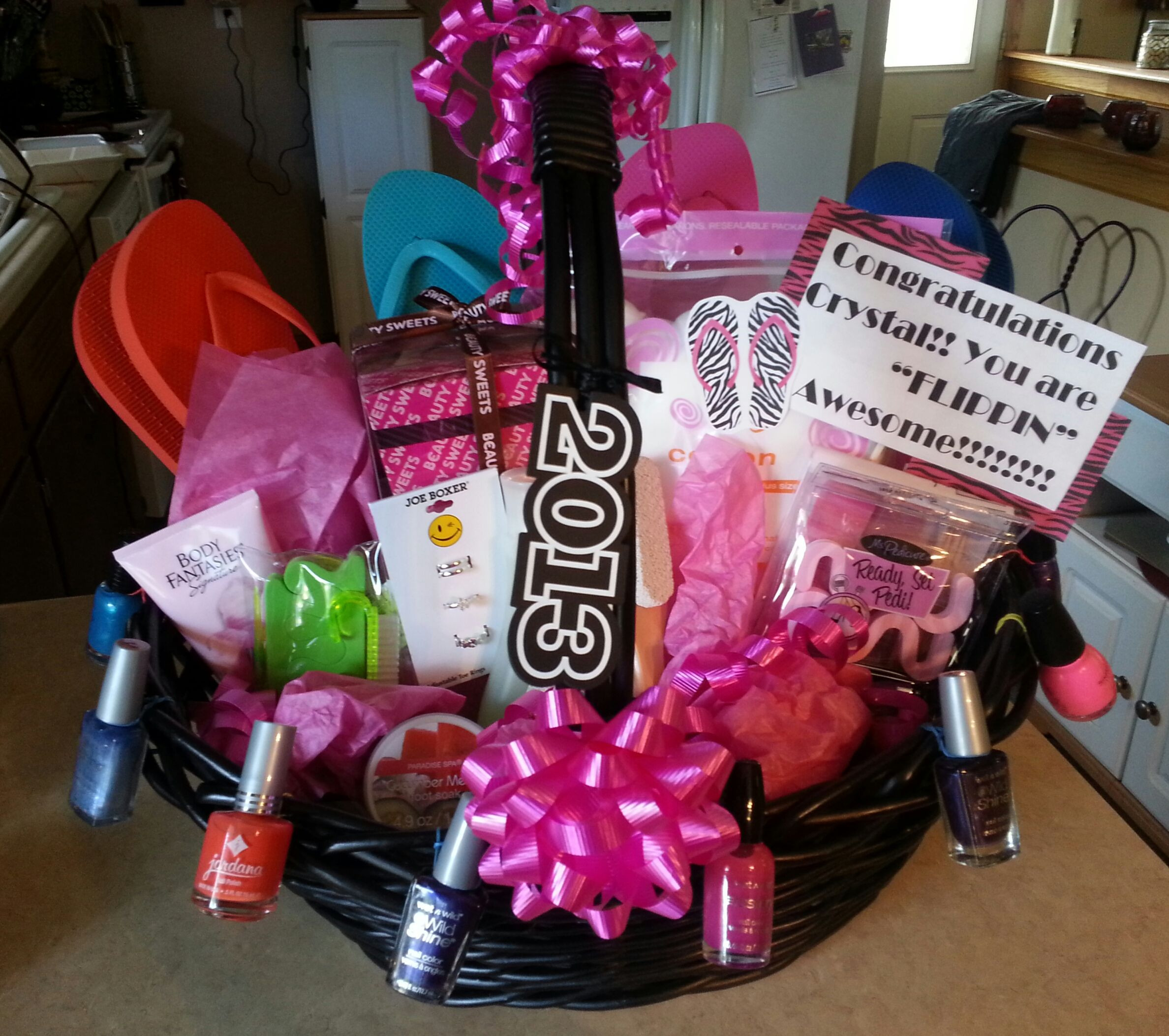 8Th Grade Graduation Gift Ideas For Niece
 Great Graduation Gift for a girl Made this one for my