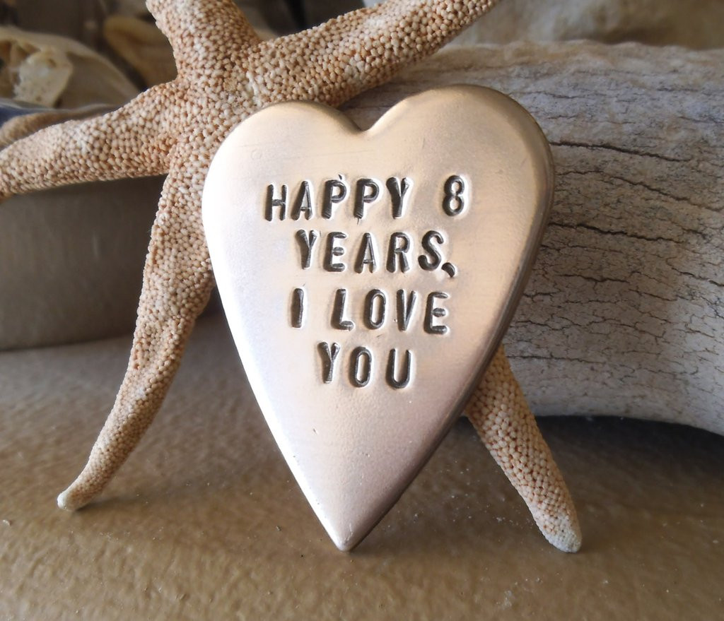 8Th Wedding Anniversary Gift Ideas For Him
 Bronze Gift for Him Eighth Anniversary 8th Bronze