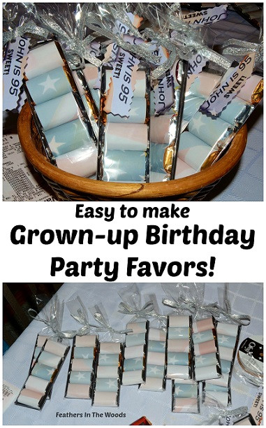 95Th Birthday Gift Ideas
 DIY 95th birthday party favors Feathers in the woods