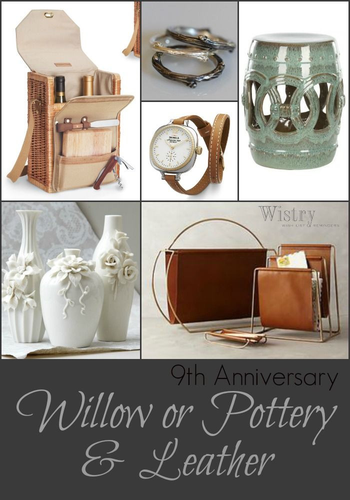 9Th Anniversary Gift Ideas
 9th Anniversary Gift Ideas Traditional Willow & Pottery