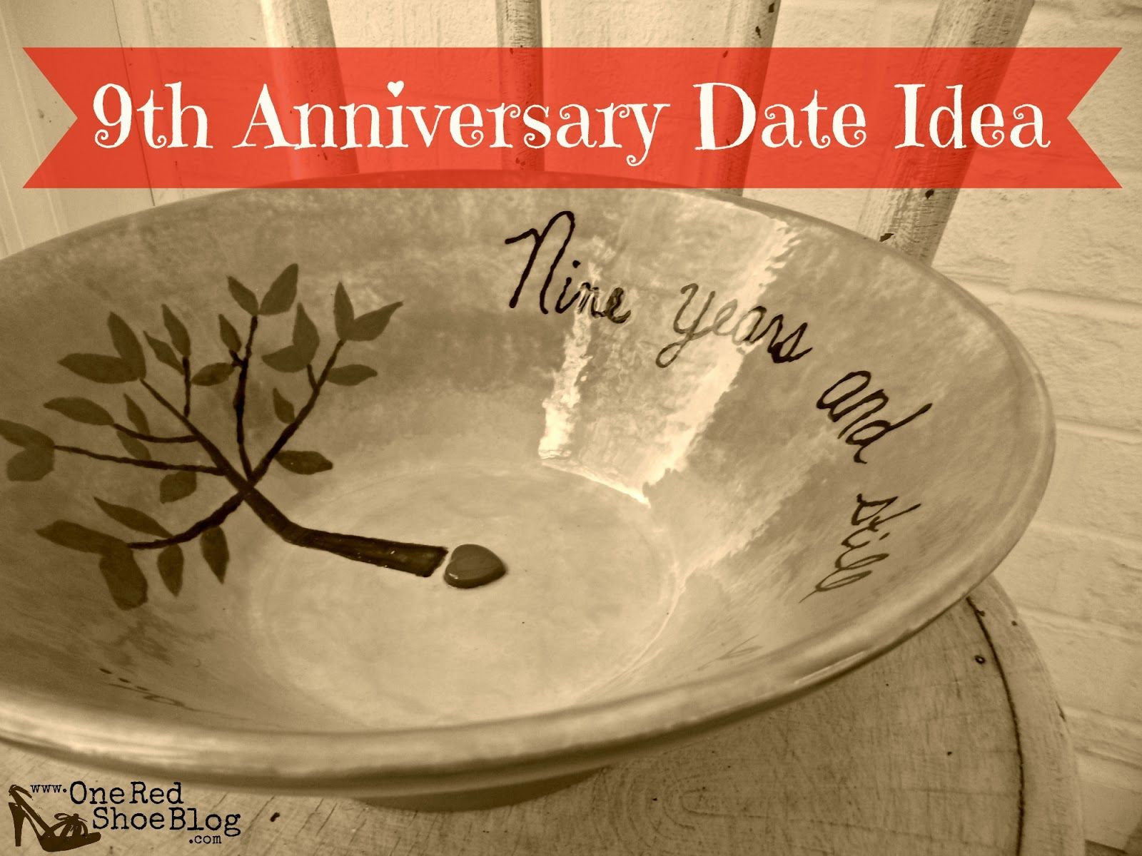 9Th Anniversary Gift Ideas
 9th anniversary pottery idea for anniversary date night