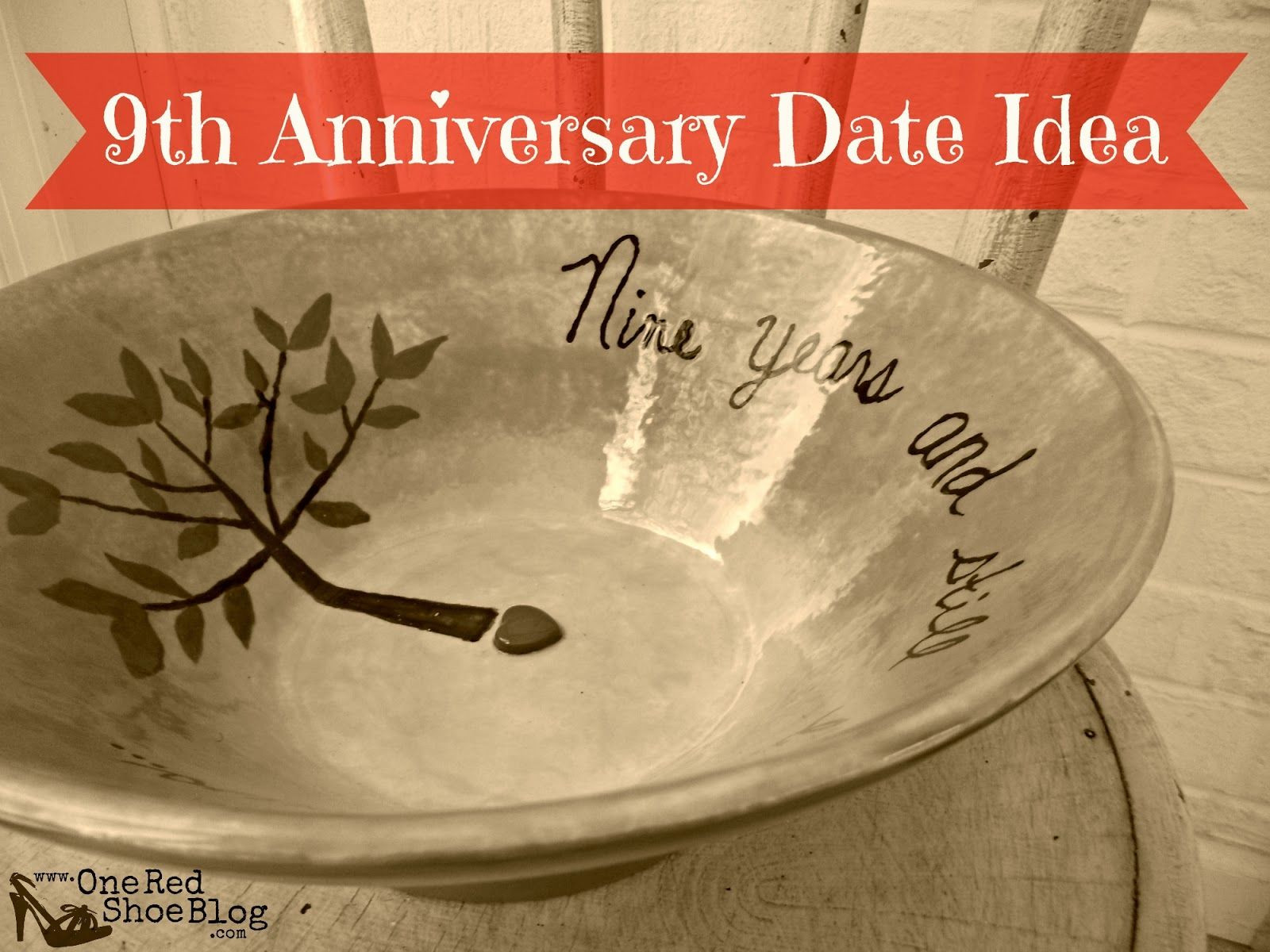 9Th Wedding Anniversary Gift Ideas
 9th anniversary pottery idea for anniversary date night