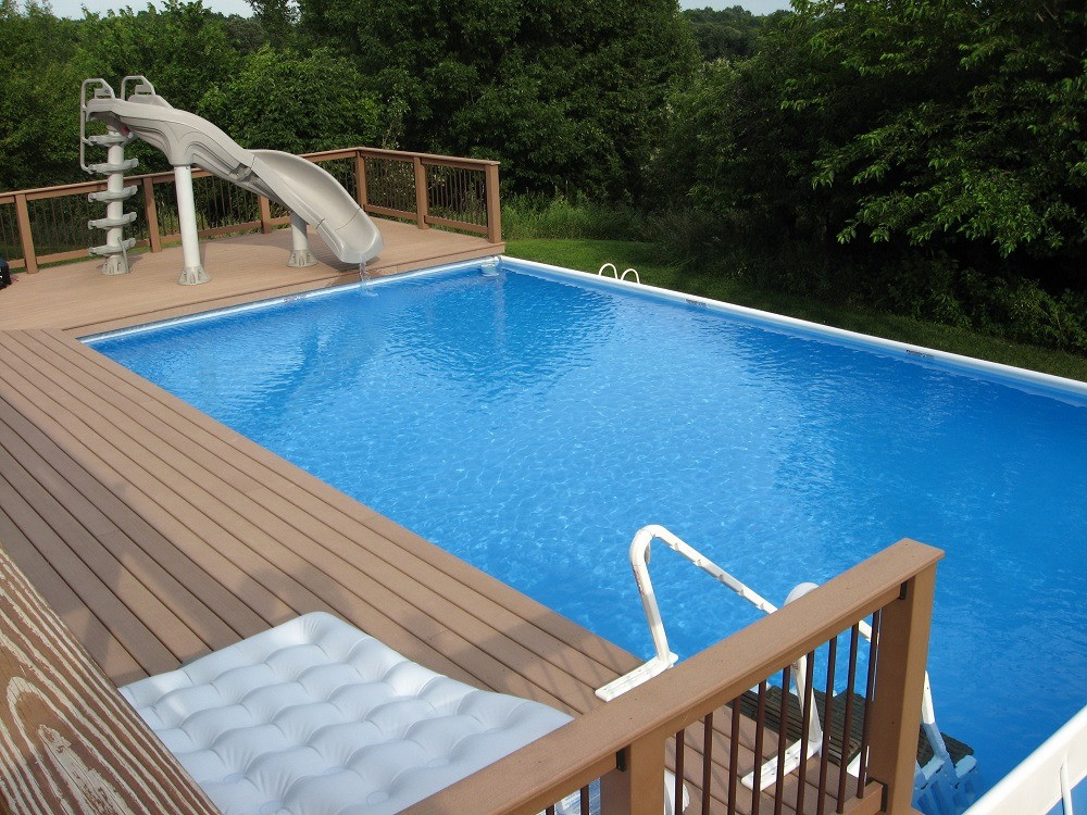Above Ground Pool And Deck
 42 Ground Pools with Decks – Tips Ideas & Design
