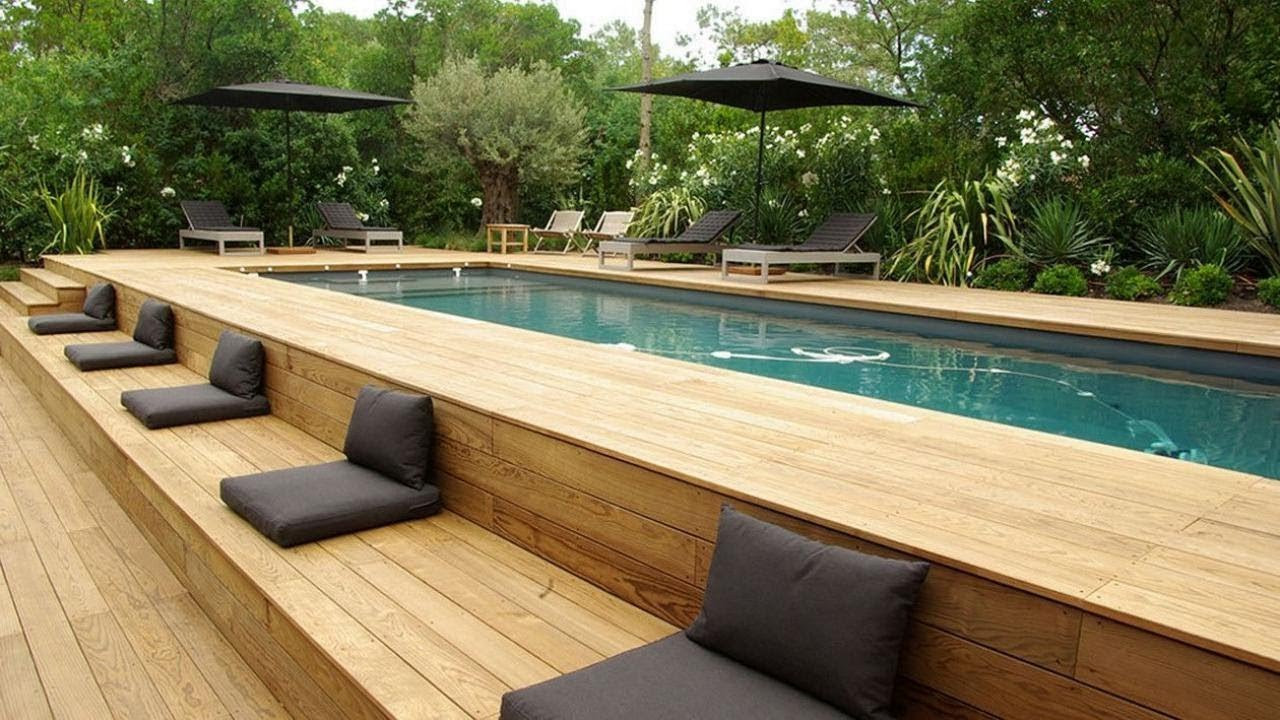 Above Ground Pool And Deck
 Georgeous Ground Pool Ideas with Decks Pt 2