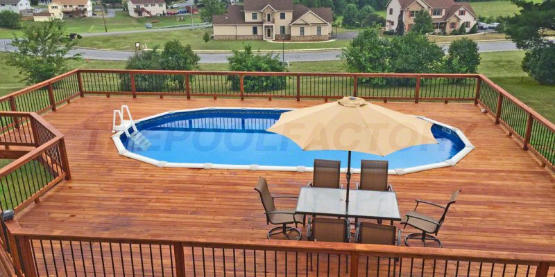 Above Ground Pool Deck Pictures
 Pool Deck Ideas Full Deck The Pool Factory