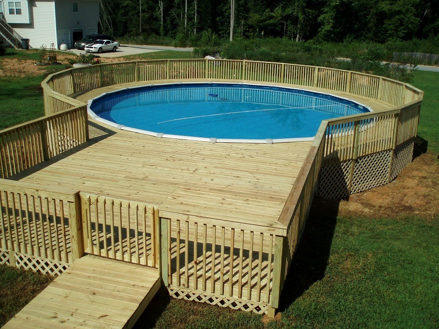 Above Ground Pool Deck Pictures
 42 Ground Pools with Decks – Tips Ideas & Design