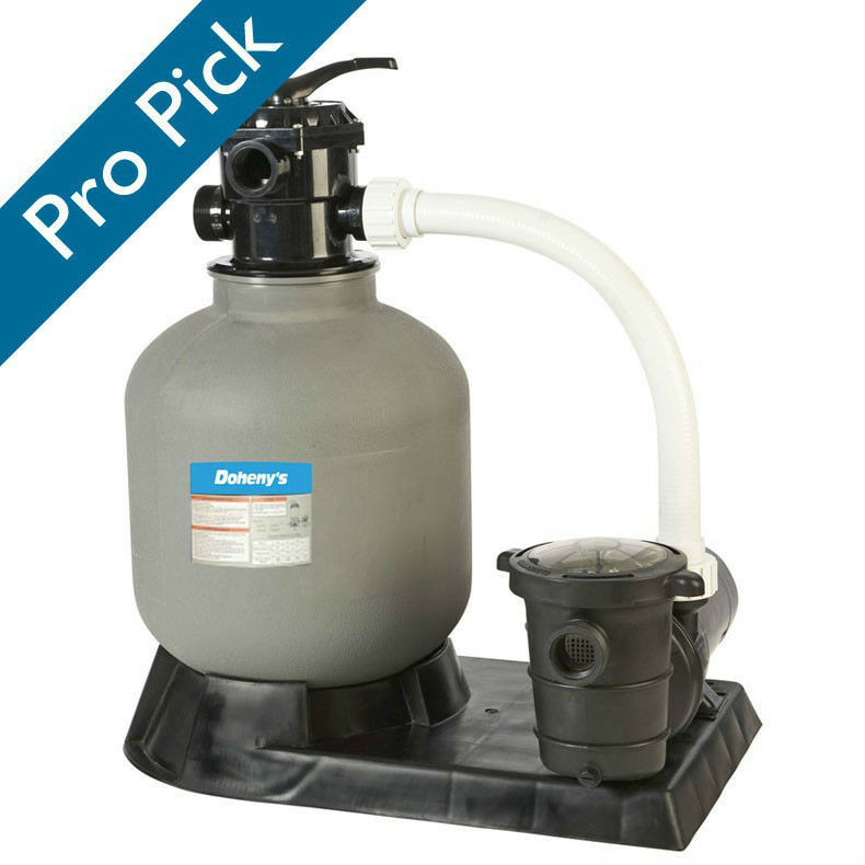Above Ground Pool Filter Systems
 Doheny s Ground 24 in Sand Filter System with 1 5
