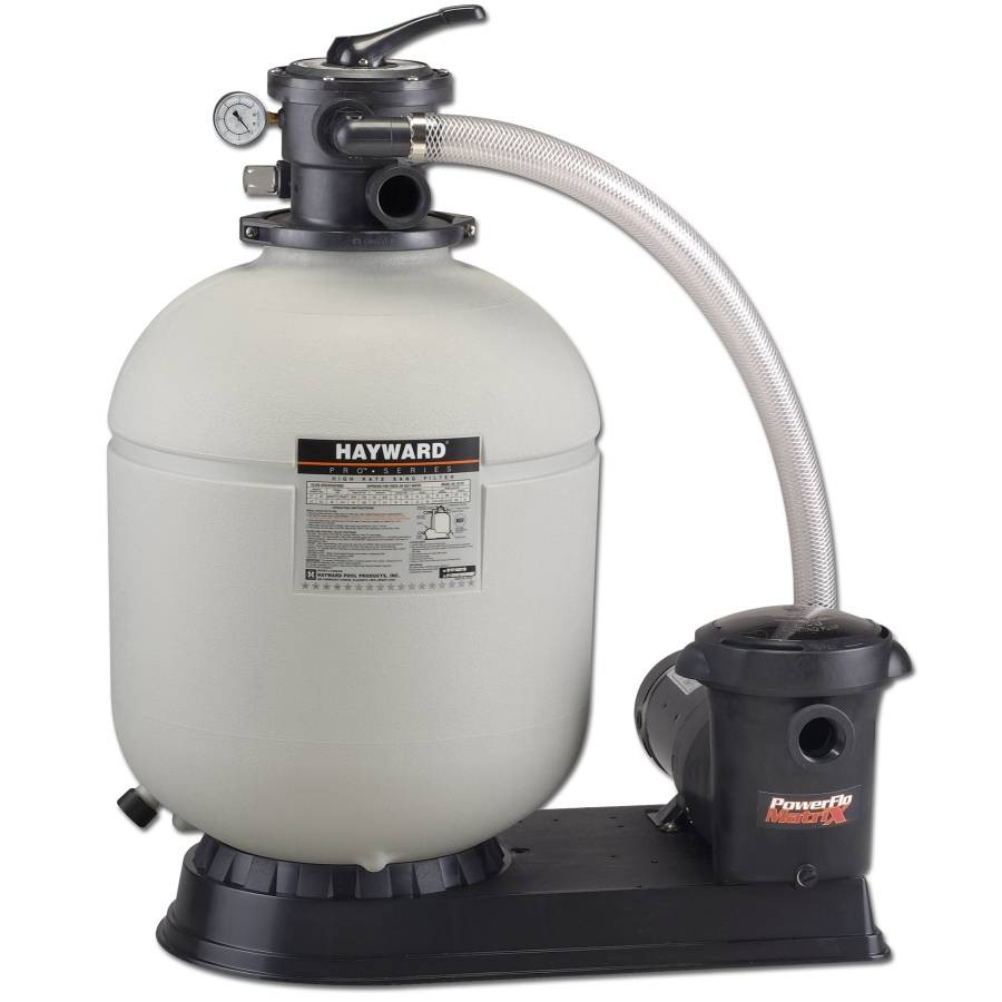 Above Ground Pool Filter Systems
 Hayward PowerFlo 1 5HP & 20" Pro Series Sand Filter System