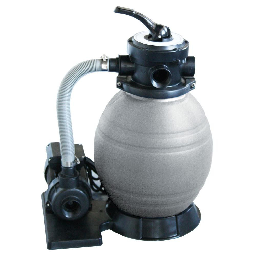 Above Ground Pool Filter Systems
 Blue Wave 12 in Ground Pools Sand Filter System