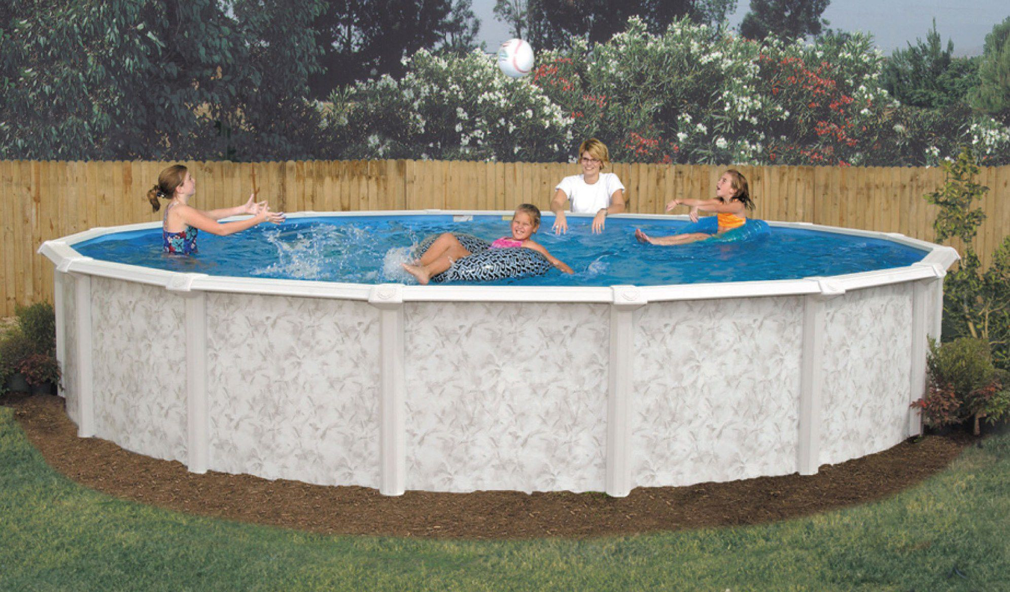 Above Ground Pool Packages
 GSM 24 Round Ground Swimming Pool Package