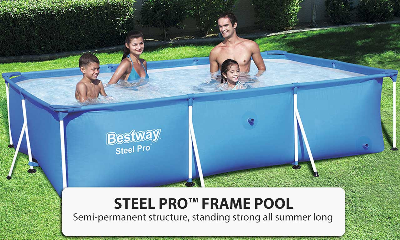 Above Ground Pool Patch
 Bestway Steel Ground Swimming Pool Rectangular Pro