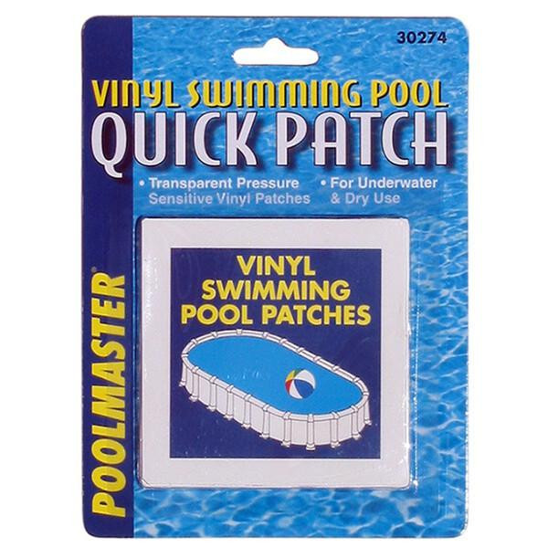 Above Ground Pool Patch
 3" x 3" Vinyl Patches for Ground Pools from